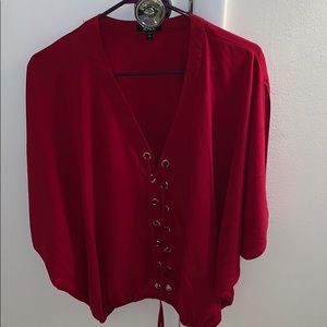 Short Dark Pink Top
